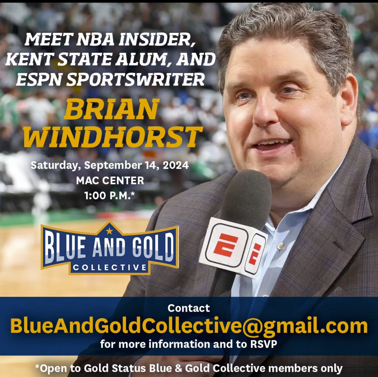 Windhorst set to return to MAC Center